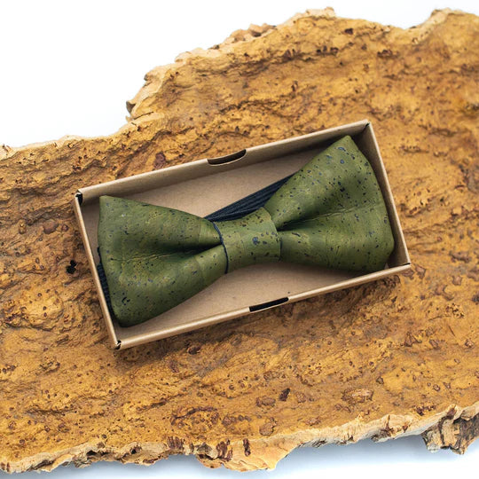 Cork Bow Ties - 4 Styles