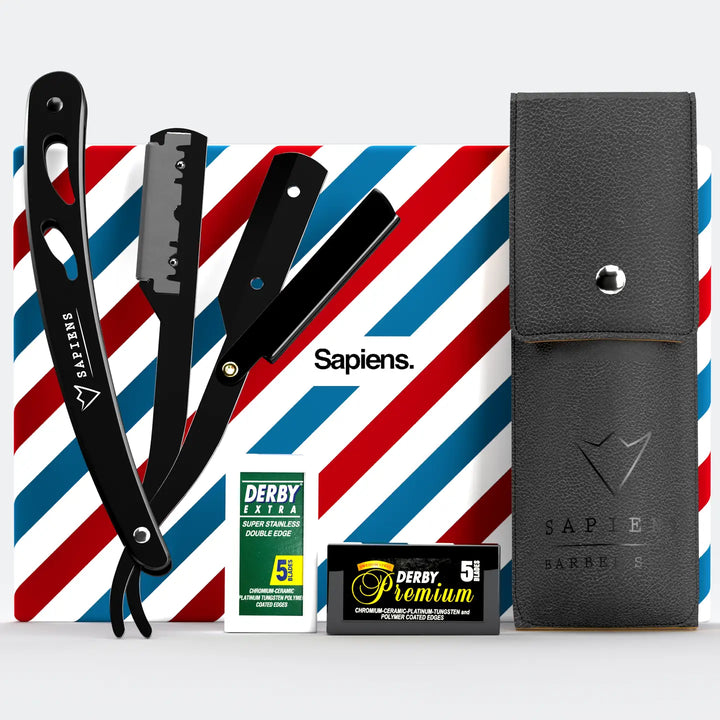 Sapiens Straight Razor Set - 2 Styles