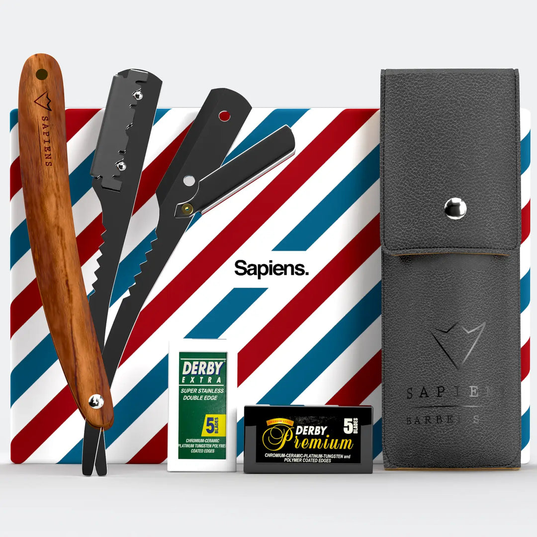 Sapiens Straight Razor Set - 2 Styles
