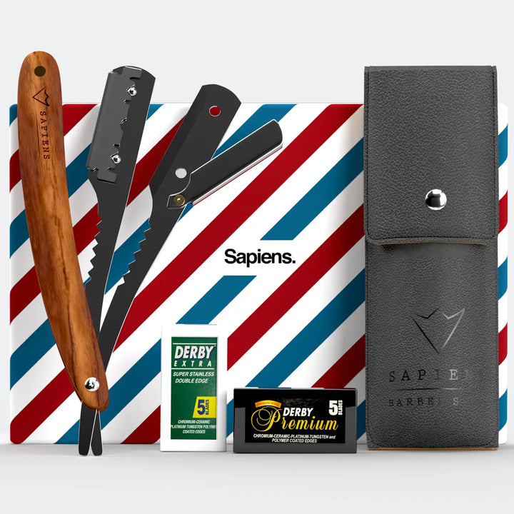 Sapiens Straight Razor Set - 2 Styles