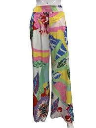 Floral Wide Leg Pants