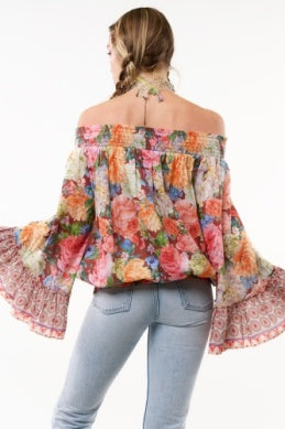 Bohemian Floral Dreams Top
