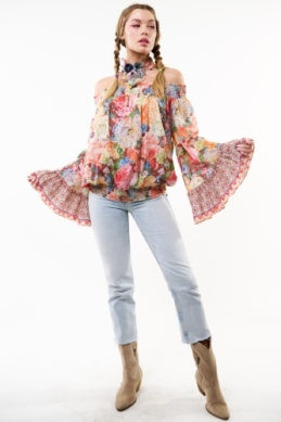 Bohemian Floral Dreams Top