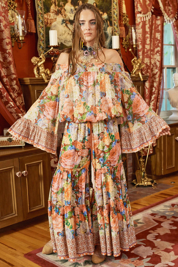 Bohemian Floral Dreams Top
