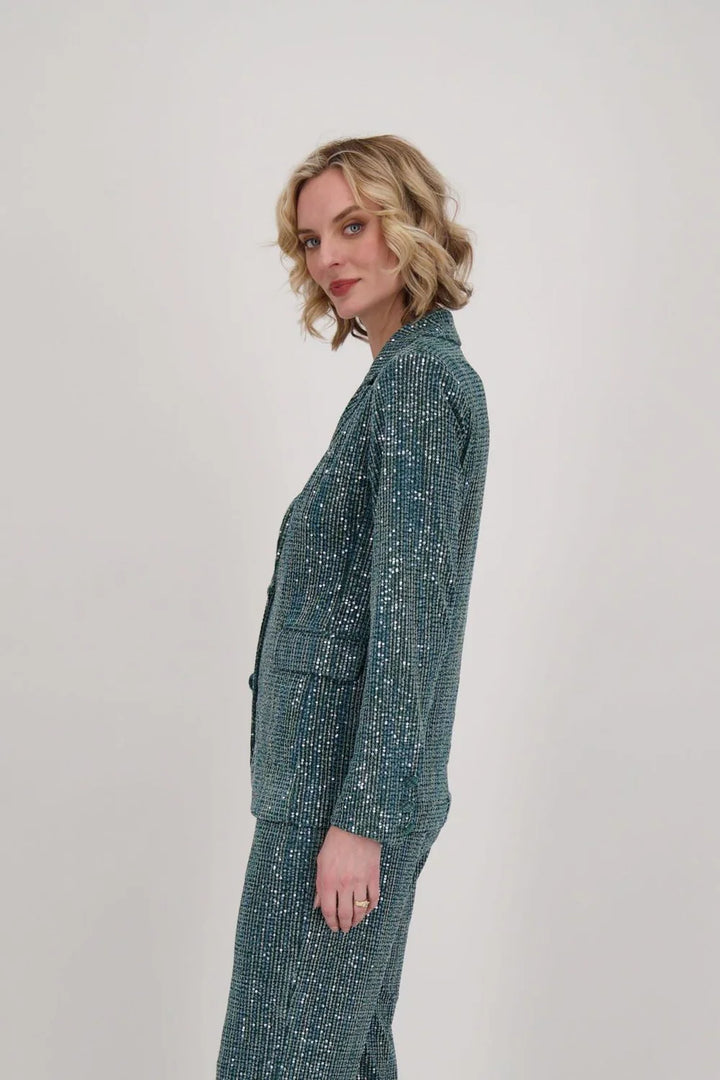 Sequin Suit Jacket