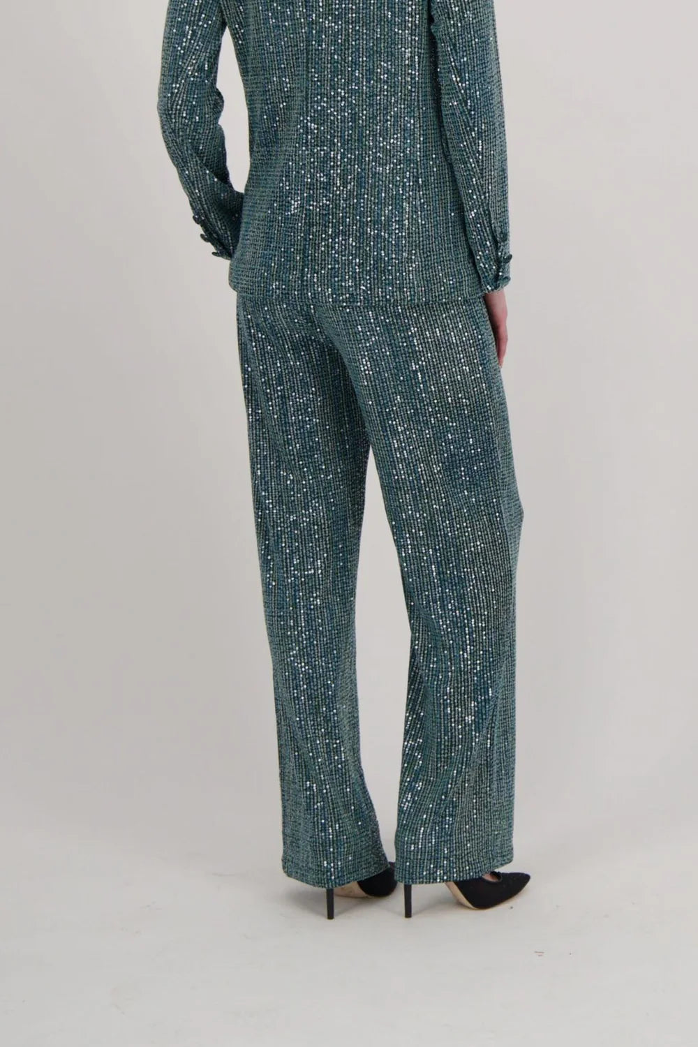 Sequin Suit Pants