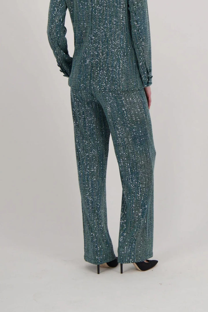 Sequin Suit Pants