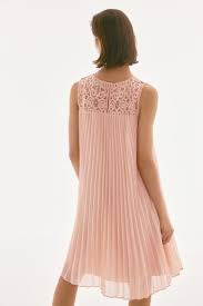 Joseph Ribkoff Pink Pleated Dress