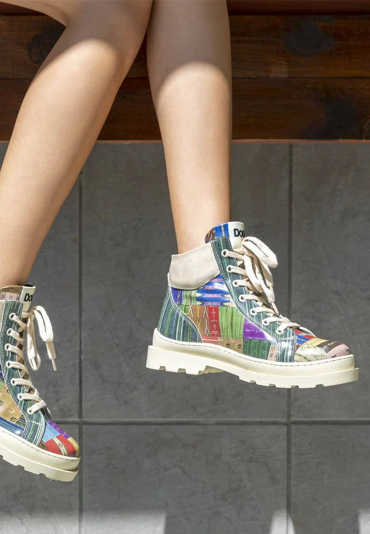DoGo Patchwork Boot