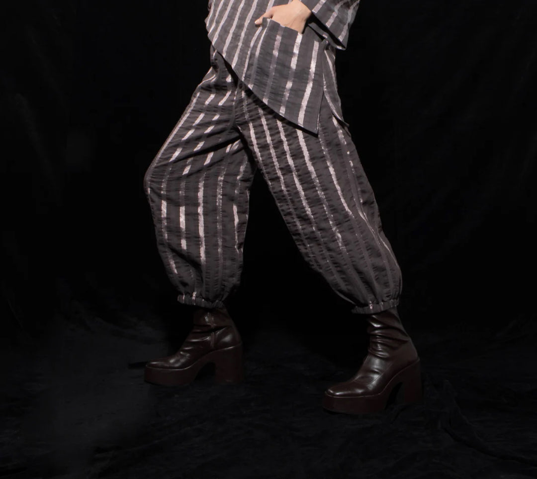 Ozai N Ku Pink Stripe Pant