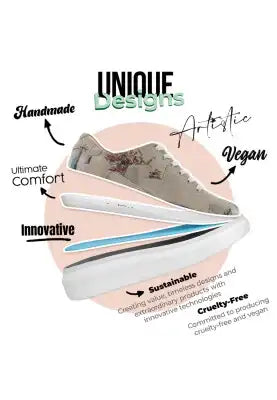 DoGo Sneakers - Paper Flower Design
