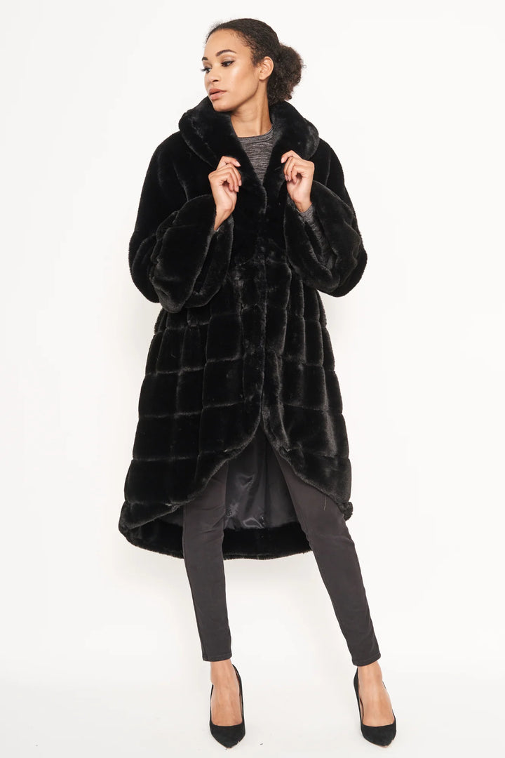 Luxury Charmaine Faux Fur Coat - by Furious Fur