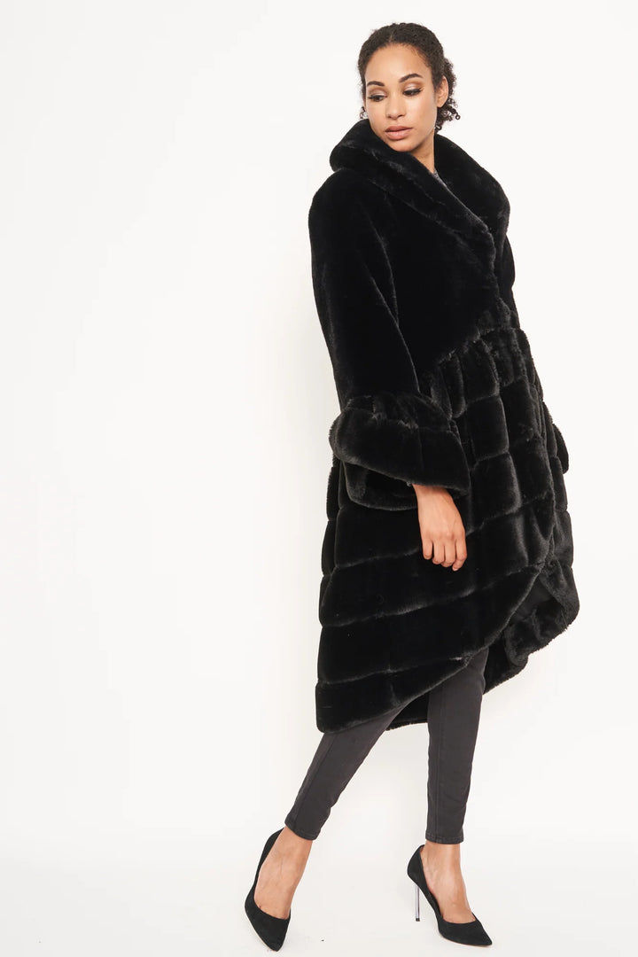 Luxury Charmaine Faux Fur Coat - by Furious Fur