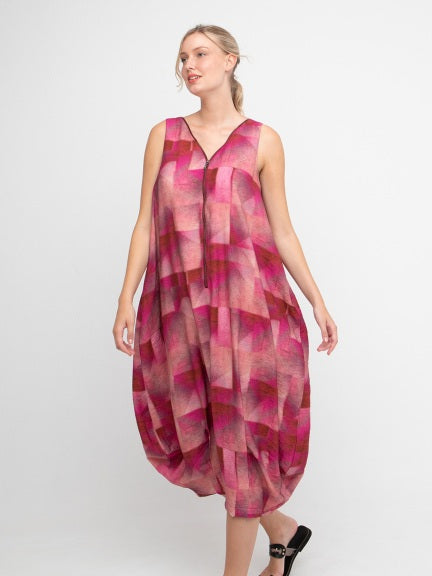 Pink Reflection Bubble Dress - by Ozai N Ku