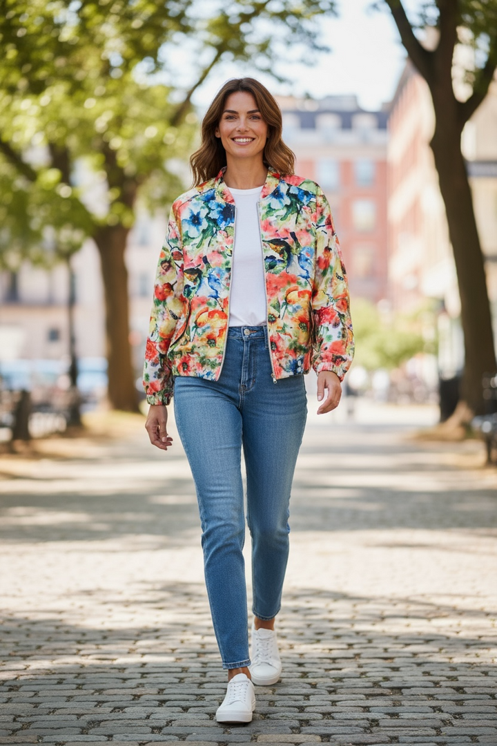 Oversized Floral Coat