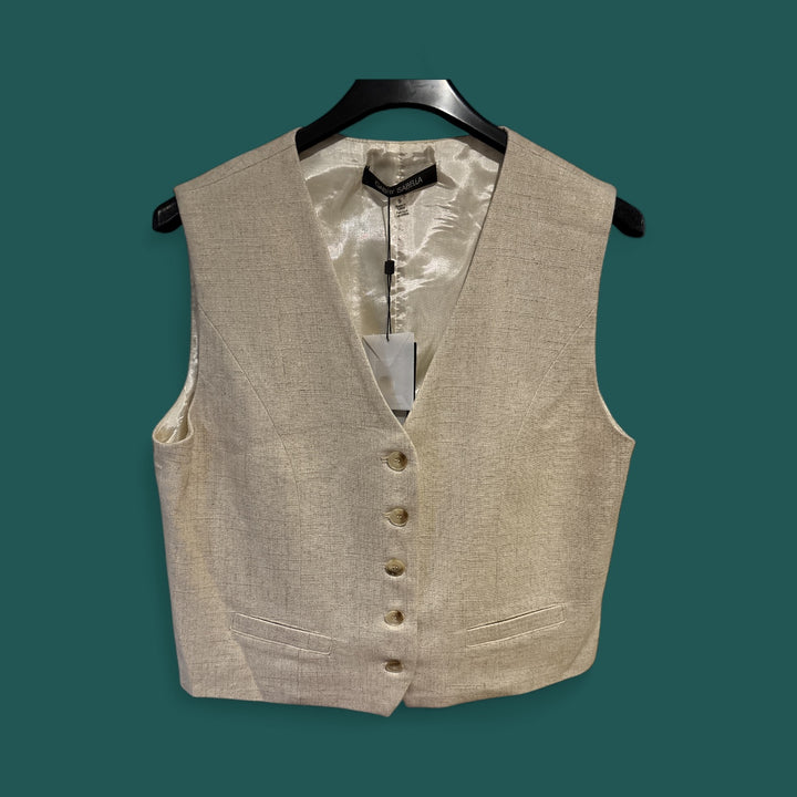 Gold Hue Waist Coat/Vest