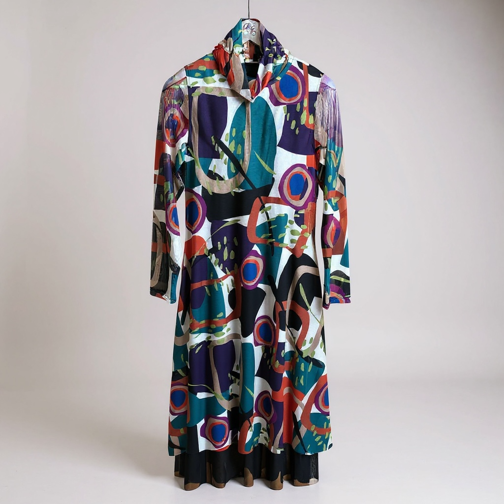 Kozan Purple Multi Dress