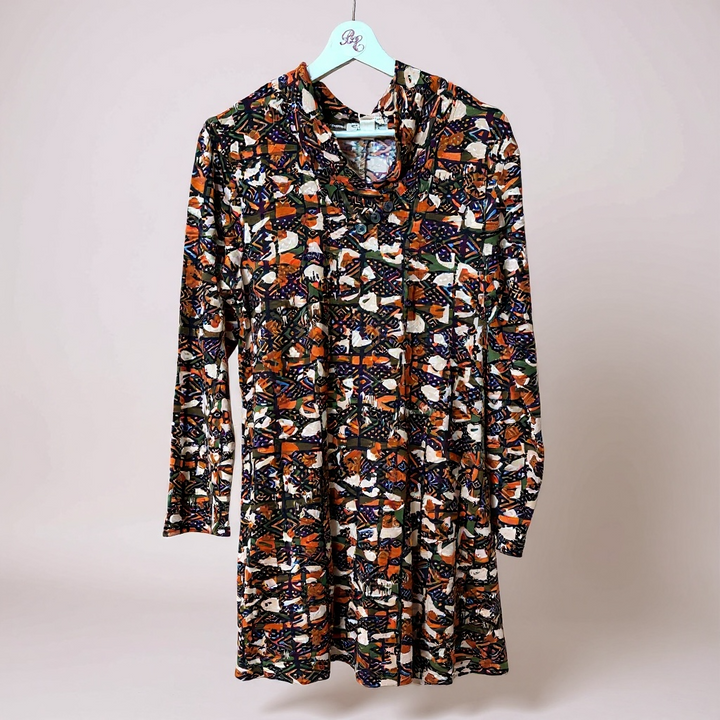 Orientique Tosca Orange Tunic Dress