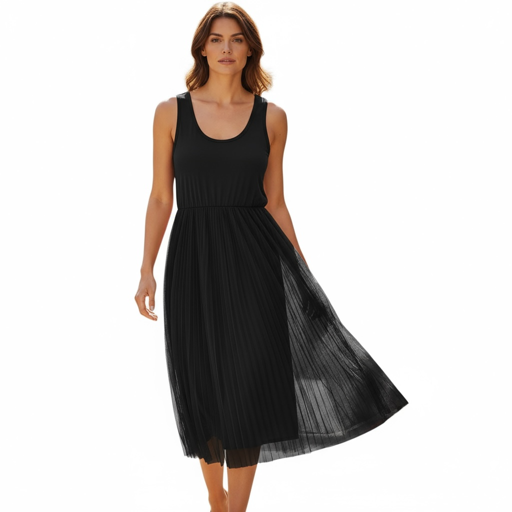 Me & Gee Black Dress/Sweater Set