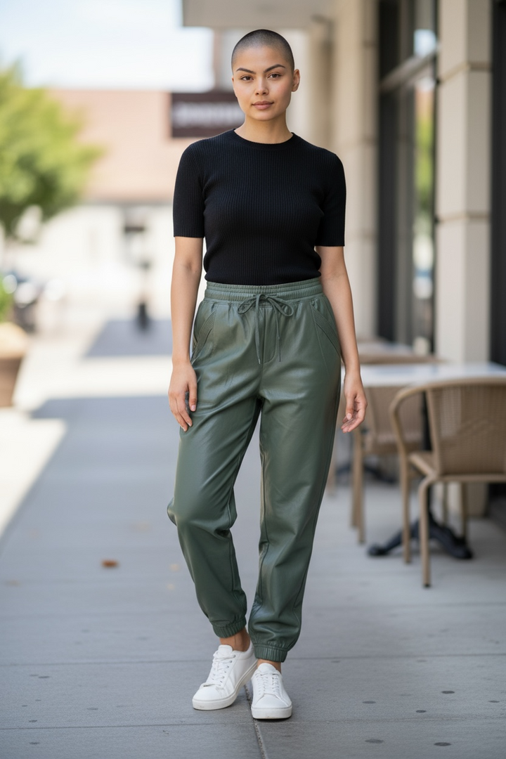 Melissa Nepton Sage Faux Leather Pant