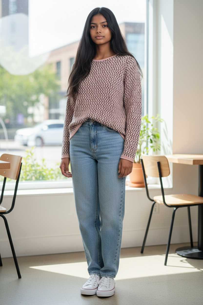 Skovhuus Pink Sweater