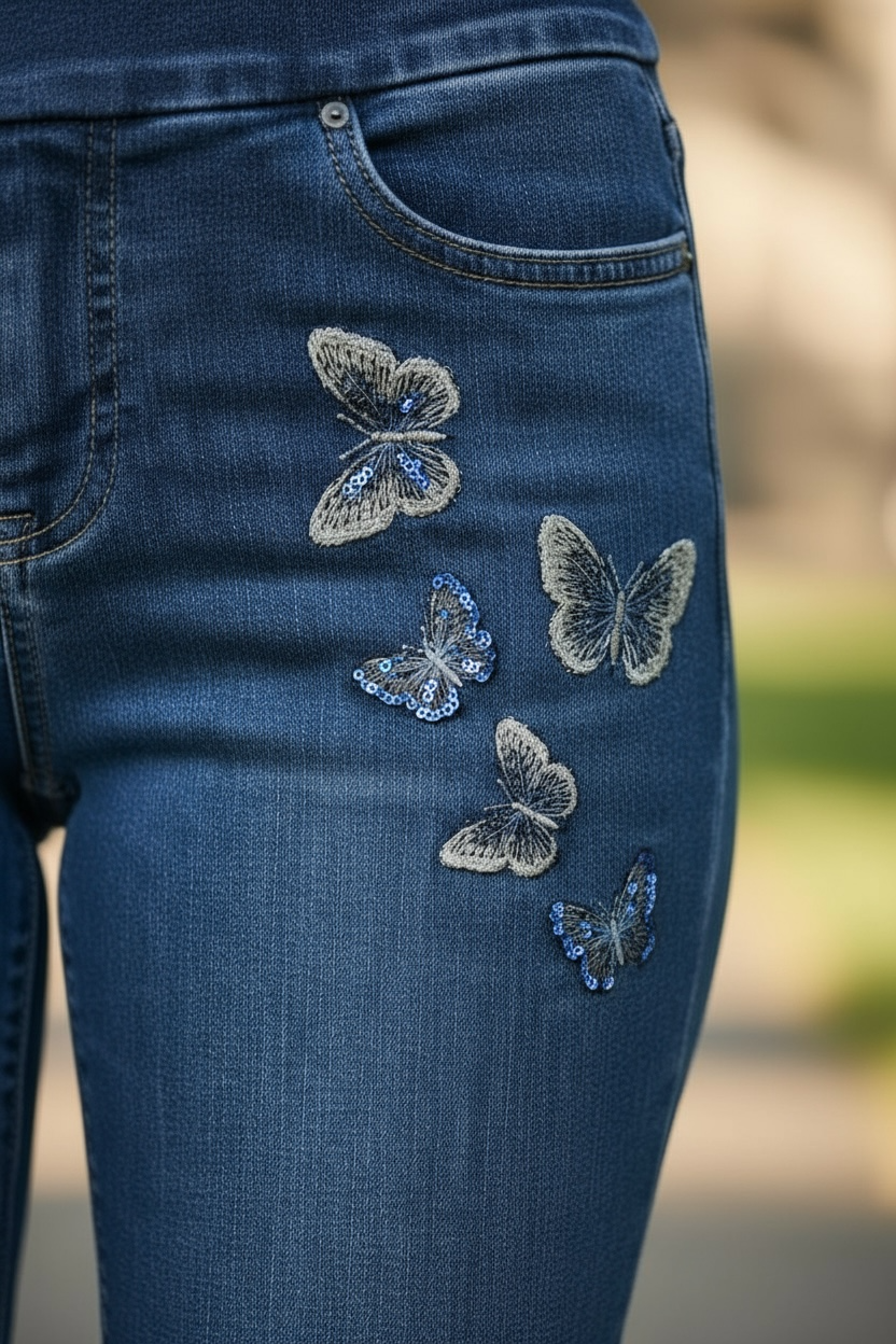 GG Butterfly Jeans