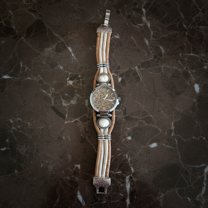 Women’s Cream Cork Bracelet Watch - Portugal