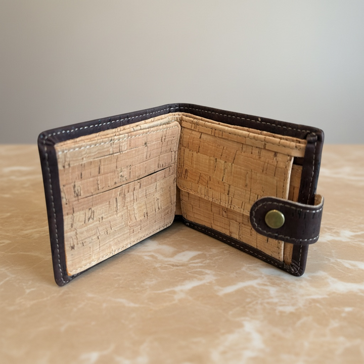 Men’s Cork Bi-fold Wallet - Portugal