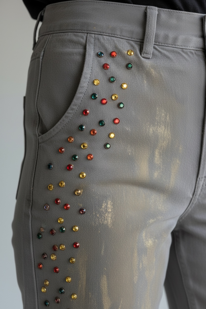 Embellished Bling Jeans - by Elissia