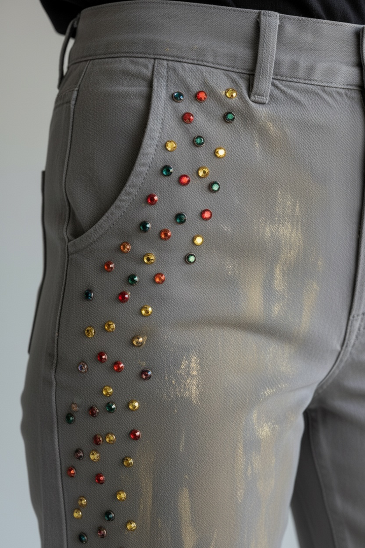 Embellished Bling Jeans - by Elissia