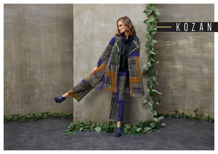 Kozan Geometric Green/Purple Pant